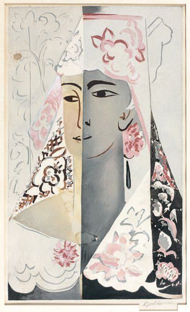 Natalia GONTCHAROVA (1881-1962)
L'Espagnole....
