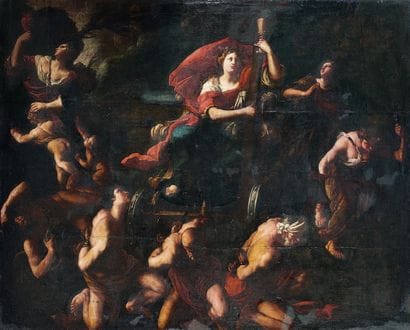 ECOLE ITALIENNE du XVIIème siècle
Le Triomphe...
