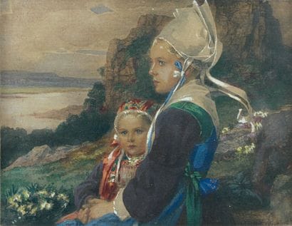 Elisabeth SONREL (1874-1953)
Bretonne et...