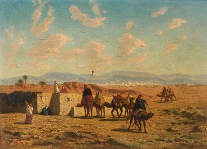 Narcisse BERCHÈRE (1819-1891)
La halte des...