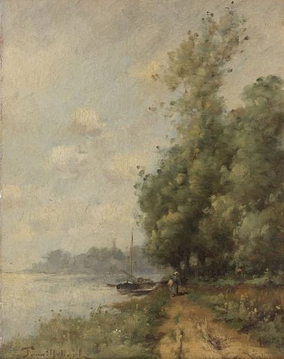 Paul Désiré TROUILLEBERT (1829-1900)
Paysanne...
