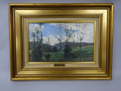 Gaston LA TOUCHE (1854-1913)


Paysage animé.

Huile...