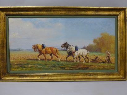 Eugène PECHAUBES (1890-1967)


Le labour.

Huile...