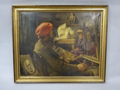 Jos DE POOTER (1867-?)


Le Peintre et son...