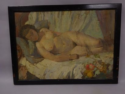 Albert PINOT (1875-1962)


Femme nue allongée.

Huile...