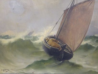 Georges Jean Marie HAQUETTE (1854-1906)


Tempête...