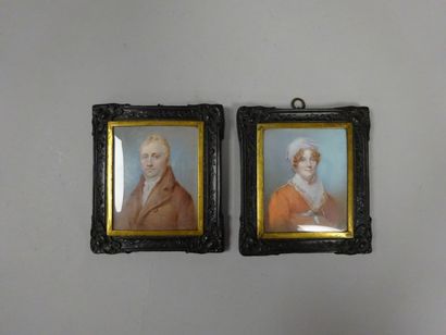 Ecole de la seconde moitié du XIXème siècle
Portrait...
