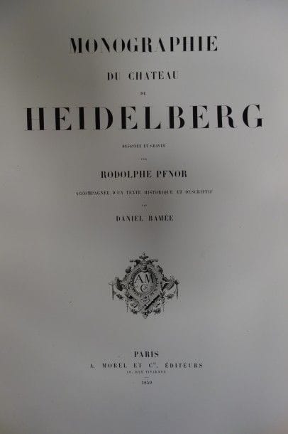 PFNOR (Rodolphe).


- Monographie du château...