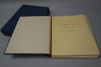 CHEVRILLON, André. Un Crépuscule d’Islam,...