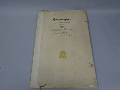 ROUVEYRE La comédie française, album, 1905,...