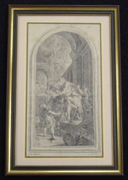 Ecole du XVIIIème siècle

Enée portant Anchise...