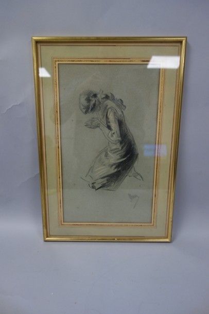 Jules CHÉRET (1836-1932)


Femme en prière.

Pierre...