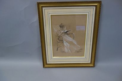 Ecole du XXème siècle

Femme à la lecture.

Pierre...