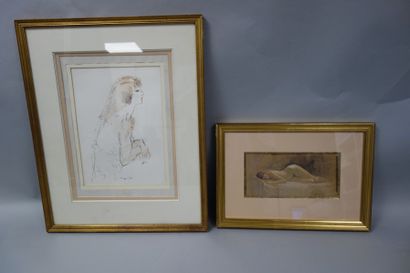 M. WEGELIN


Nu allongé

Mine de plomb, aquarelle...