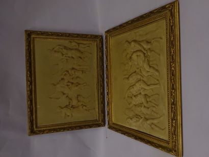 Ecole du XIXème siècle. 

Bacchanales.

Deux...