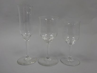 BACCARAT
Service modèle Capri.

En cristal...
