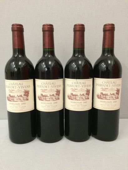 Château DURFORT-VIVENS

4 bouteilles, 2000.

Niveau...