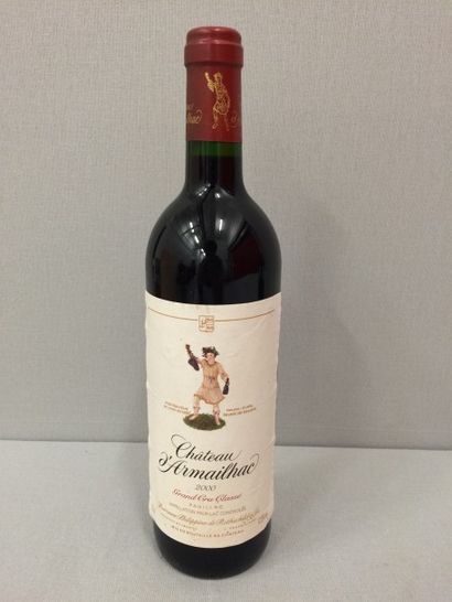 Château ARMAILHAC

1 bouteille, 2000.

Niveau...