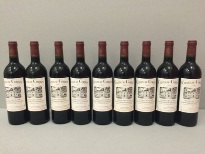 Château CORBIN

9 bouteilles, 1996.

Bon...