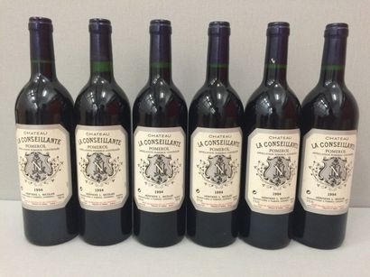 Château LA CONSEILLANTE

7 bouteilles, 1994.

Bon...