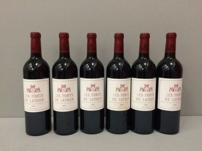 LES FORTS DE LATOUR

6 bouteilles, 2005.

Niveau...