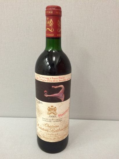 Château MOUTON-ROTSCHILD

1 bouteille, 1990.

Niveau...