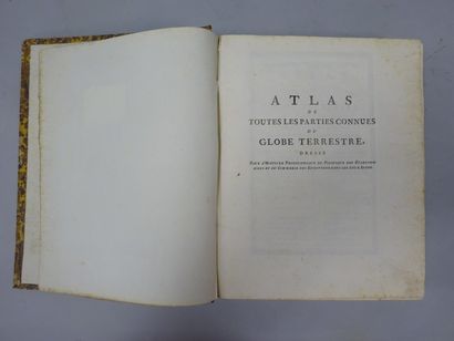 RAYNAL (Guillaume) & R. BONNE. Atlas de toutes...