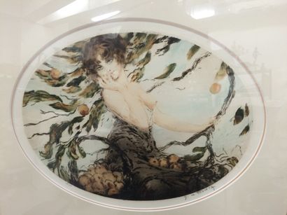 Gaston SIMOES DE FONSECA (1874-1954)
La cueillette.

Eau-forte...