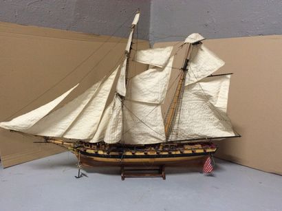 Prince de Neuchâtel.
Maquette de bateau en...