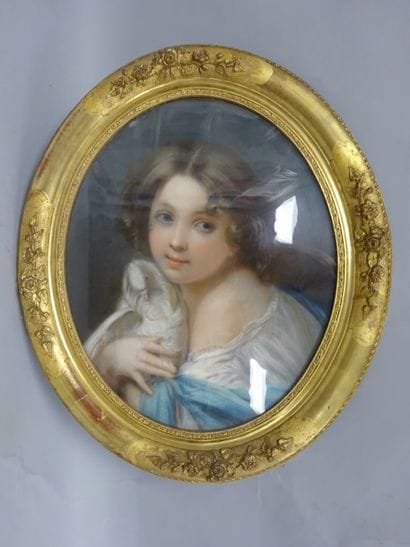 Ecole de la seconde moitié du XIXème siècle

Portrait...