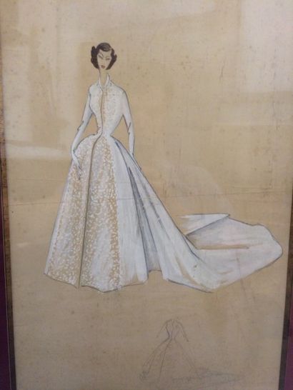 Ecole du XXème siècle

Etude de robe de mariée....