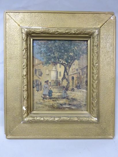 Jules PÉTILLON (1845-1899) 
Les enfants sur...