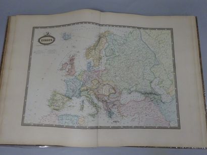 GARNIER, F.A. Atlas Sphéroïdal et Universel...