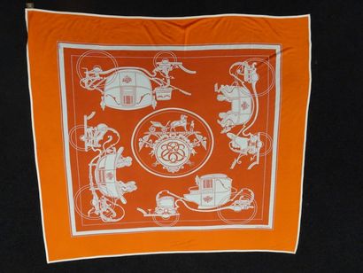 HERMES Paris


Carré en soie à motifs d'attelages...