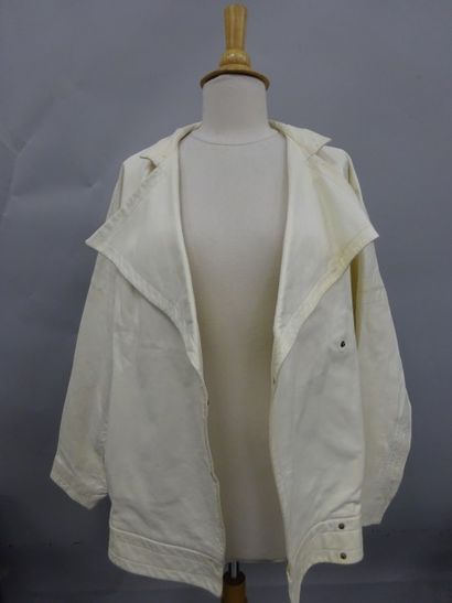 SAINT LAURENT Rive Gauche,


Veste en cuir...
