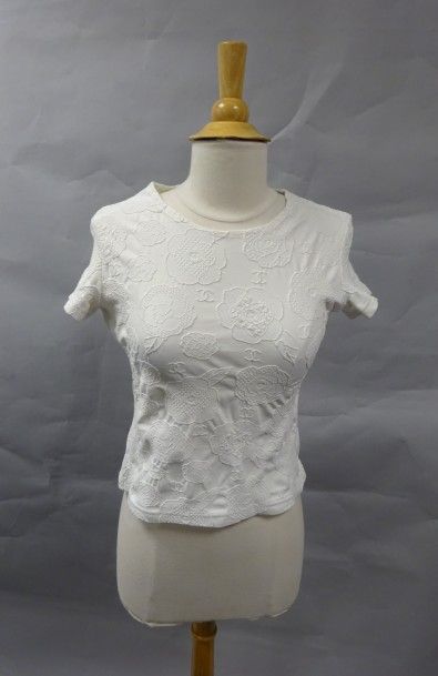 CHANEL


Top manches courtes à motifs de...