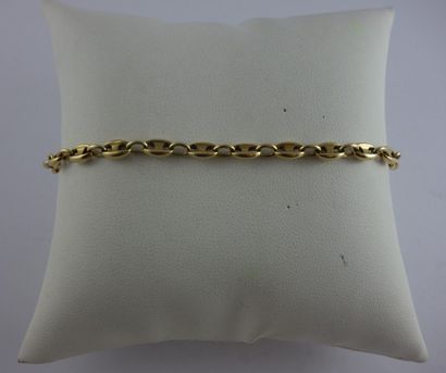 CARTIER, modèle grain de café
Bracelet maillons...