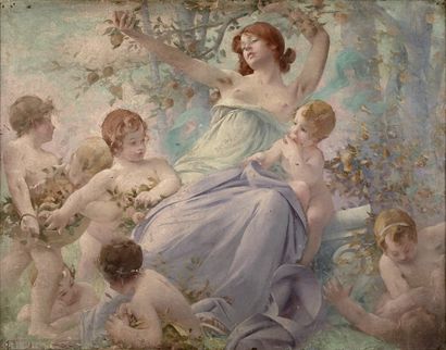 Paul-François QUINSAC (1858-1932)
Allégorie...