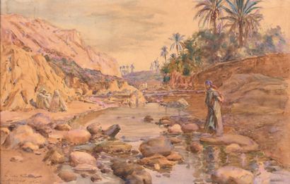 Alphonse BIRCK (1859-1942)
Lavandières à...