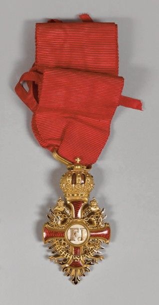 AUTRICHE
Ordre de François-Joseph.
Insigne...