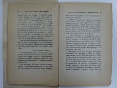 Rare ensemble de six carnets de vol du pilote...