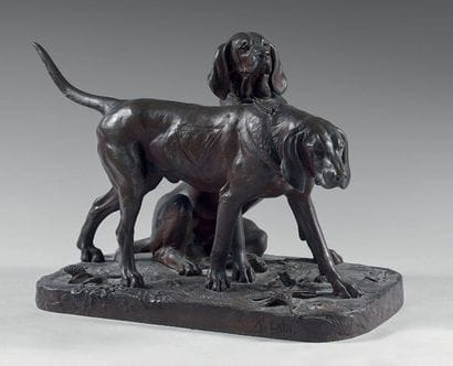 D'après Auguste Nicolas CAIN (1821-1894)
Brillador...