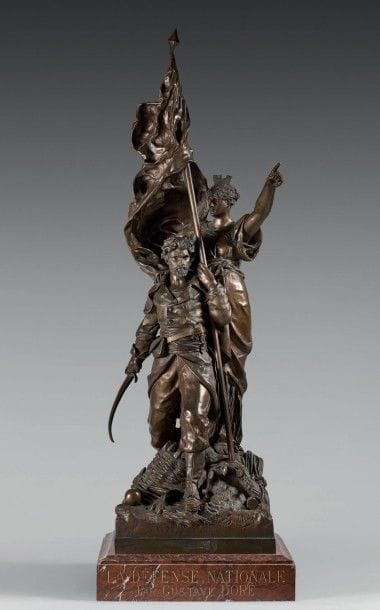 D'après Gustave Doré (1832-1883)
La Défense...