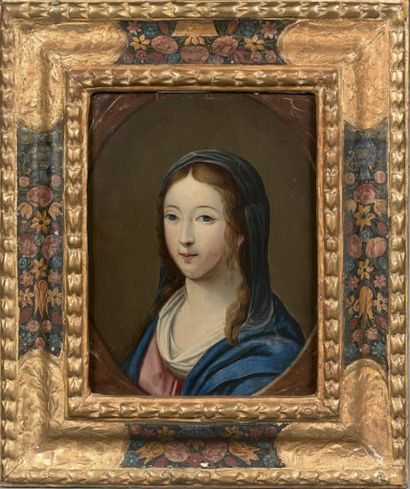 École Française du XVIIe siècle
Sainte Agnès
Huile...