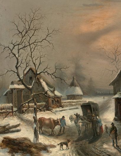 Claude MALBRANCHE (1790-1838)
Village sous...