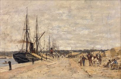 Louis Alexandre DUBOURG (1825-1891)
Voiles...