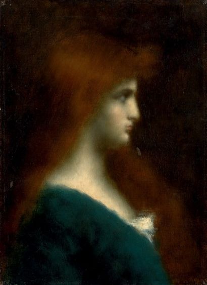 Dans le goût de Jean-Jacques HENNER (1829-...