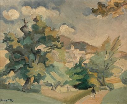 André LHOTE (1885-1962)

Le promeneur.
Huile...