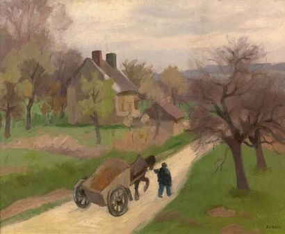 Jules Emile ZINGG (1882-1942)

Homme à la...