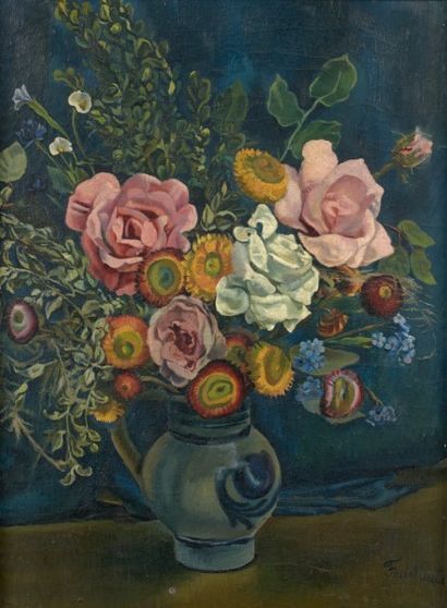 Ecole du XXème siècle

Bouquet de fleurs...